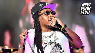 Migos manager says rapper Takeoff, 28, was killed by a stray bullet as celebs react