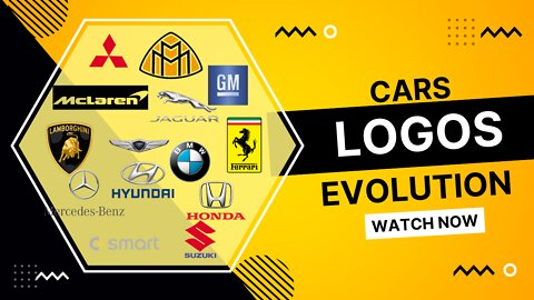 Cars Logos Evolution ( BMW, Acura, Mitsubishi, Lancia..etc)