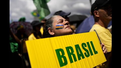 Brazil coup via election fraud, then people tried to save their country, but lost.