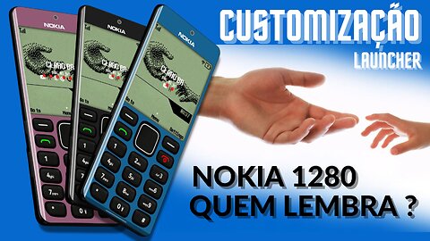 🔥É muita Nostalgia ! ! ! Customização NOKIA 1280 Launcher em Qualquer Smartphone Android