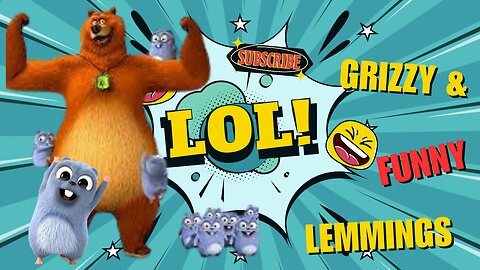 GRIZZY | AND | THE LEMMINGS | KIDS CARTOON |