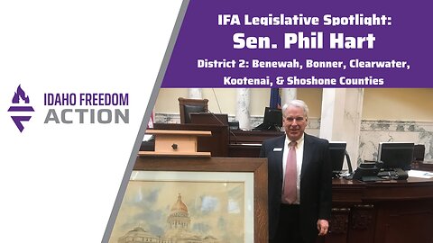 Legislative Spotlight: Sen. Phil Hart