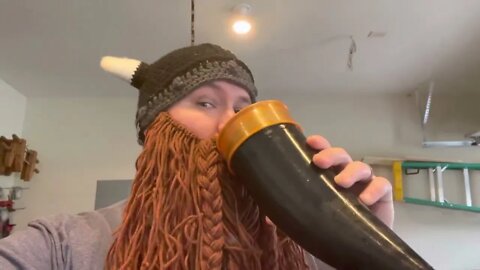 Burgess Viking Beer Horn