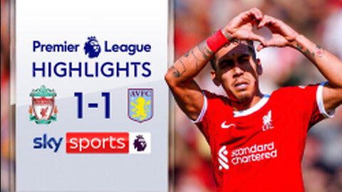 Liverpool VS Aston Villa 1-1 | HIGHLIGHTS | PREMIER LEAGUE