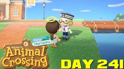 Animal Crossing: New Horizons Day 241 - Nintendo Switch Gameplay 😎Benjamillion