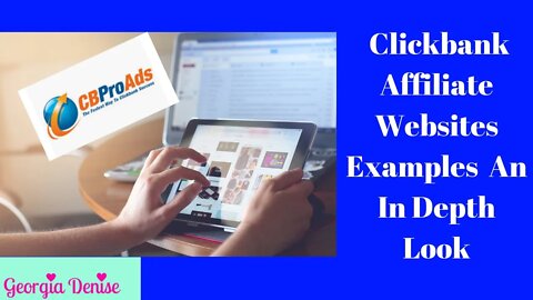 Clickbank Affiliate Marketing Websites Examples | An In Depth Look