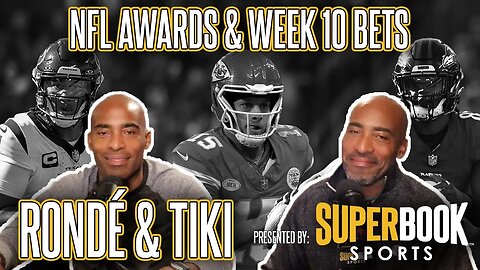 Rondé & Tiki Show for NFL Week 10: Midseason Awards, Joshua Dobbs, and Super Bowl Contenders
