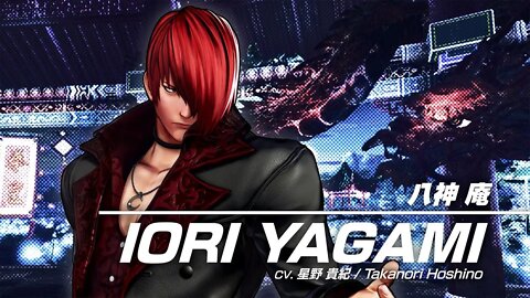 KOF XV｜IORI YAGAMI｜Character Trailer #4『ザ・キング・オブ・ファイターズXV』八神庵｜キャラクター・トレーラー#4