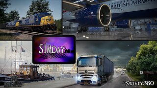 Simday Sunday (Flight) London - Paris - Toulouse - Portugal - Madeira ep014