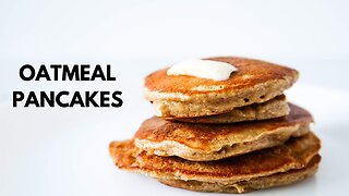 OATMEAL PANCAKES without banana | Easy Healthy Pancake Recipe