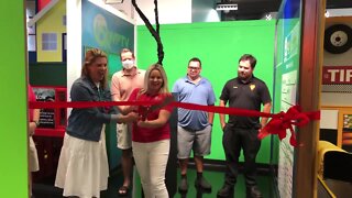 Ribbon cutting ceremony at Children's Museum of the Treasure Coast's new WPTV exhibit