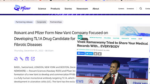 Vivek Ramaswamy | Who Is Vivek Ramaswamy? 16 Facts You Need to Know! Why Did Ramaswamy's Roivant & Pfizer Team Up to Unveil Priovant Therapeutics? (See the Video Description for All Supporting FACTS)