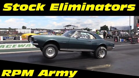 Stock Eliminator Session | Lucas Oil Drag Racing Series | NTR