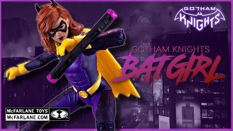 McFarlane Toys DC Multiverse Gotham Knights Batgirl Figure @The Review Spot