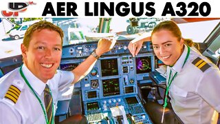 Airbus A320 Cockpit into Dublin + Pilotlife at Aer Lingus