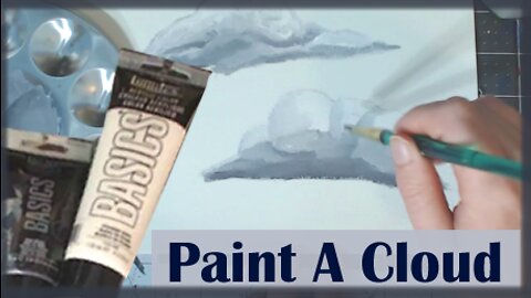Paint A Cloud With Me! (Intermediate)