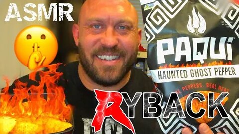 Paqui Haunted Ghost Pepper Chips Ryback ASMR Food Review