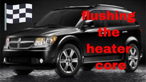 heater core flush