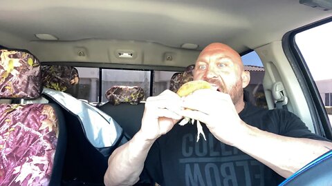 Ryback Fat Burger Impossible Burger Live Feeding Time!
