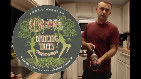 Reviewing Feather Falls Dancing Trees Hefweizen #hefeweizen 🍻#FeatherFalls #hefe #heffe