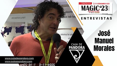 Entrevista Presentación en Magic con José Manuel Morales