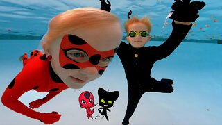 Miraculous Ladybug Underwater