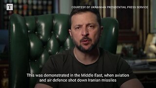 Help Ukraine stop missiles like Israel - Zelensky pleads