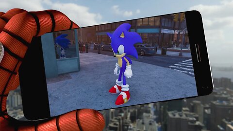 Spider-Man Sonic the hedgehog Mod Gameplay RTX 3080⁴ᴷ