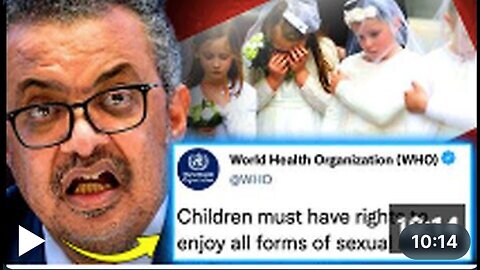 Leaked WHO Files Reveal Plan To Force Kids To Have Sexual Partners