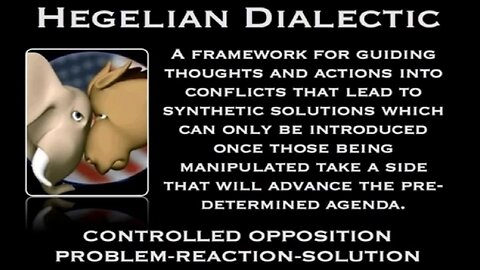 Mark Passio Explains the Hegelian Dialectic- Controlled Opposition (Uniparty) (Mirrored)