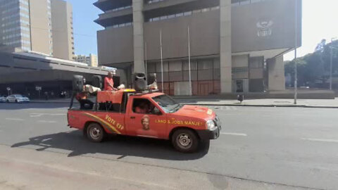 Watch: EFF's Message to Pretoria Businesses During National Shutdown