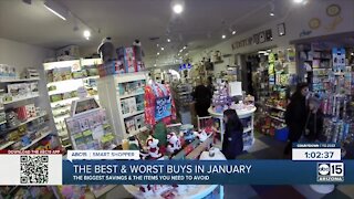 The best and worst things to buy in January