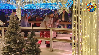 Ice Skating at Enchant Christmas in St. Petersburg, Florida (Pt 1)