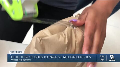 5/3 employees pack over 800,000 lunches for Freestore Foodbank