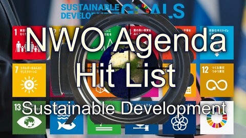 Hit List, NWO Agenda Sustainable Development