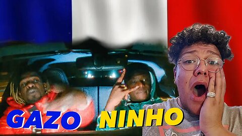 AMERICAN REACTS TO FRENCH RAP | Ft. GAZO x NINHO - MAUVAIS 2X