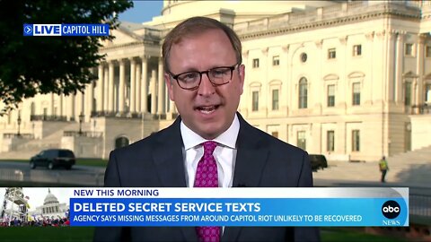 Secret Service provides Jan 6 committee single text exchange from that day ABC News