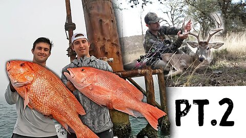 Panga Fishing for HUGE Red Snapper & My Hunting Season! "Diving Offseason" Trips Highlight Reel Pt.2