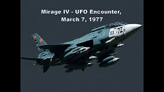 Mirage IV - UFO encounter, March 7, 1977