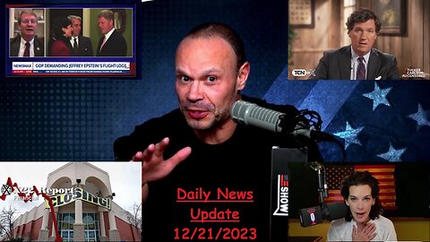 Dan Bongino:SHOCKWAVES - Epstein More Leaks, Red Voice Media/Tucker, X22 Report, Wendy Bell | EP1053