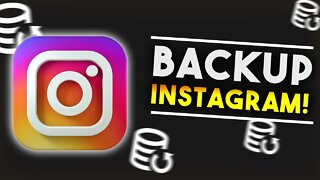 Como FAZER BACKUP de FOTOS E VÍDEOS do INSTAGRAM