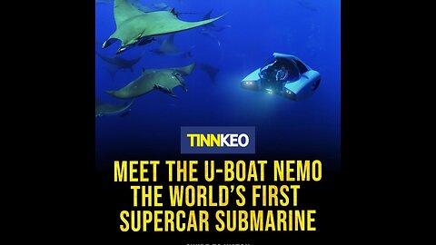 This is Nemo, the personal submarine from Dutch manufacturer