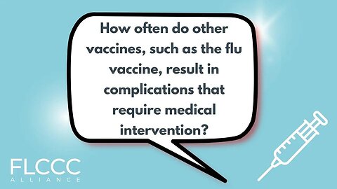 How often do other vaccines, such as the flu vaccine, result in complications that require medical