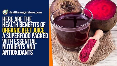 Here are the health benefits of Organic Beet Juice, a superfood packed with essential nutrients