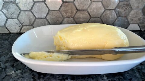 How to Make Real Butter with Cream from Raw Milk in a KitchenAid Mixer