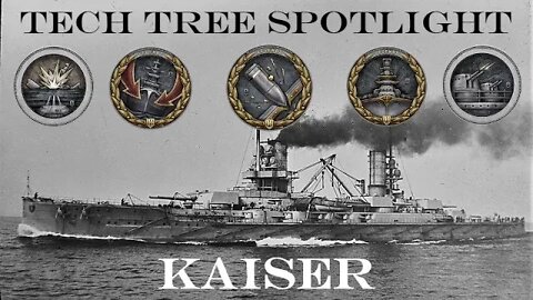 World of Warships Legends Tech Tree Spotlight: Kaiser