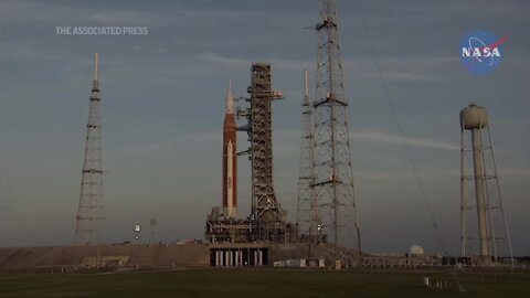 NASA tests new moon rocket, 50 years after Apollo