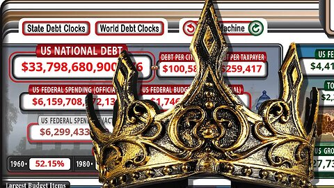 Debt Clock Secret Revealed! The Kingdom Within!
