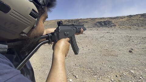 Galil ACE Gen1 13” pistol 5.45 Las Vegas range/shooting pit