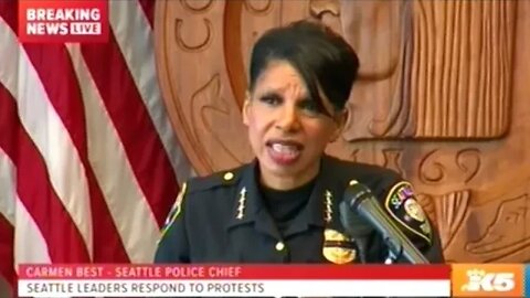 "Starting Now ALL Seattle Police Officers WILL Have Their BADGE NUMBERS PROMINENTLY DISPLAYED!"